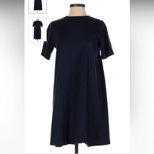 Navy Short-Sleeve T-Shirt Dress by Pomander Place, Tuckernuck, size Medium